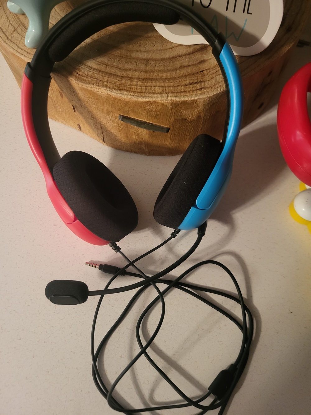 Nintendo Switch Wired Gaming Headset  Airlite Red/Blue